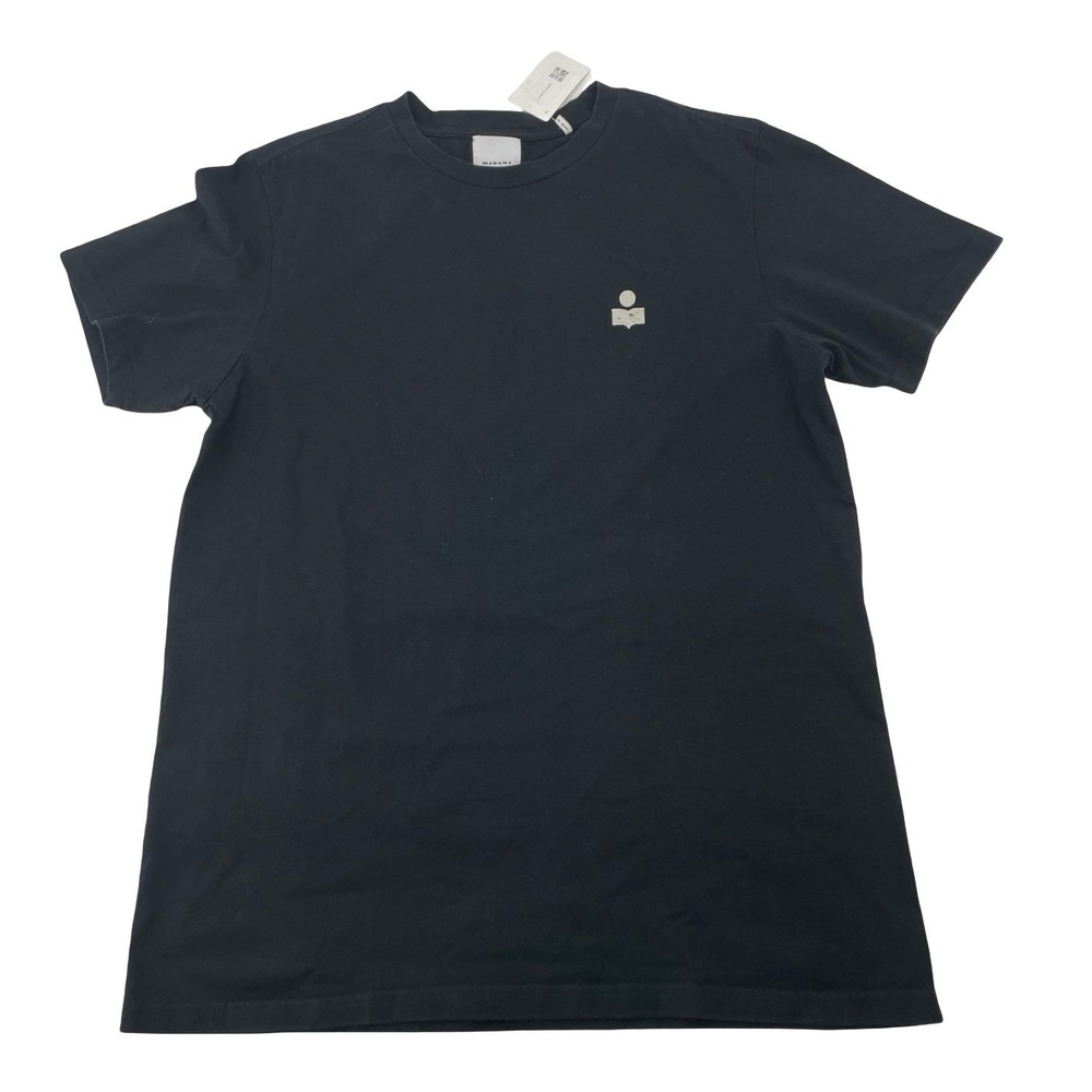 Isabel Marant Mens T-Shirt Zafferh Logo Black Cotton XXL